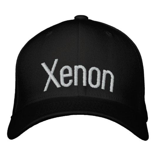 Xenon Bestickte Kappe (Vorderseite)