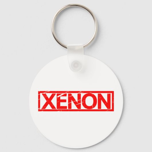 Xenon Briefmarke Schlüsselanhänger (Vorderseite)
