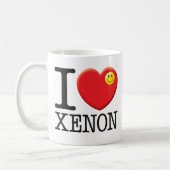 Xenon-Liebe Kaffeetasse (Links)