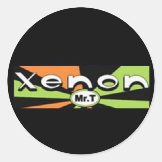 Xenon Sticker (Vorderseite)