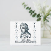 Xenophon Postkarte (Stehend Vorderseite)
