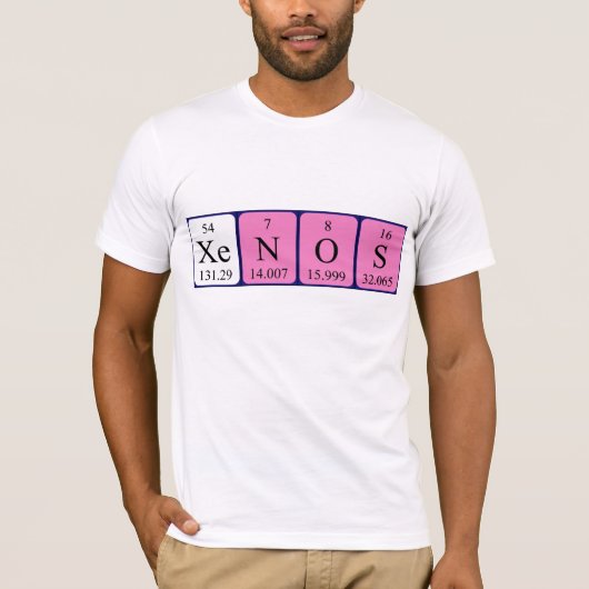 Xenos Periodenname Shirt (Vorderseite)