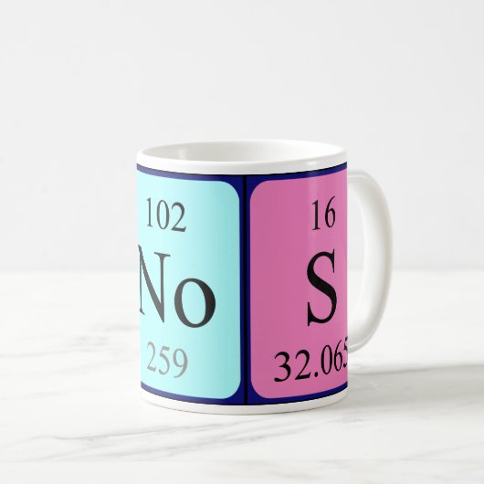 Xenos Periodenname Tasse (VorderseiteRechts)