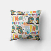 Xenotarsosaurus dinosaurier Adventure Kissen (Rückseite)