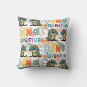 Xenotarsosaurus dinosaurier Adventure Kissen (Vorderseite)