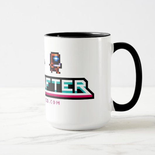 Xeodrifter kosmische Kaffee-Tasse (15oz.) Tasse (Rechts)
