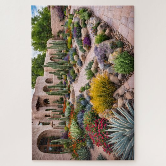 Xeriscaped Courtyard Puzzle (Vertikal)