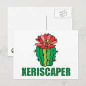 Xeriscaping Postkarte (Vorne/Hinten)