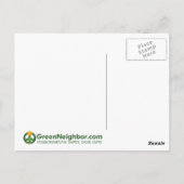 Xeriscaping Postkarte (Rückseite)