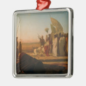 Xerxes beim Hellespont Ornament Aus Metall (Links)