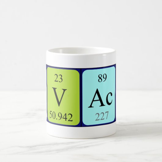 Xevach Periodenname Tasse (Mittel)