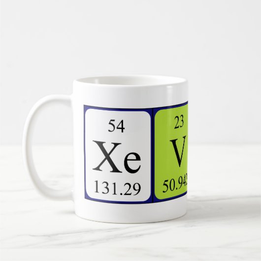 Xevach Periodenname Tasse (Links)