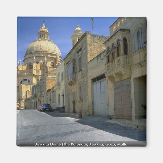 Xewkija Dome (The Rotunda), Xewkija, Gozo, Malta Magnet (Vorne)