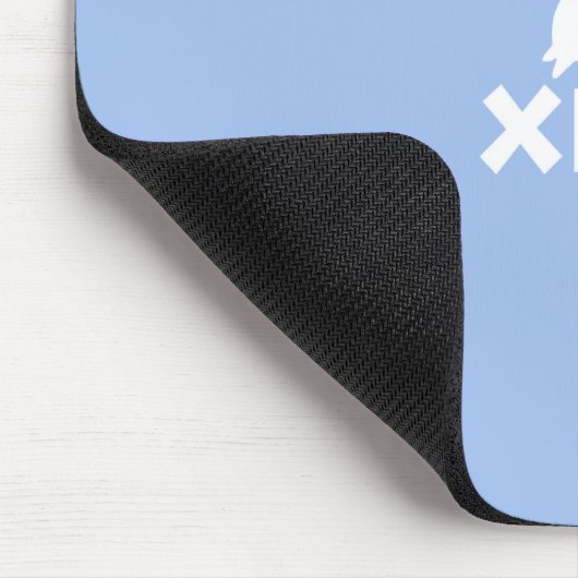 Xfce DE Blue Mousepad (Ecke)