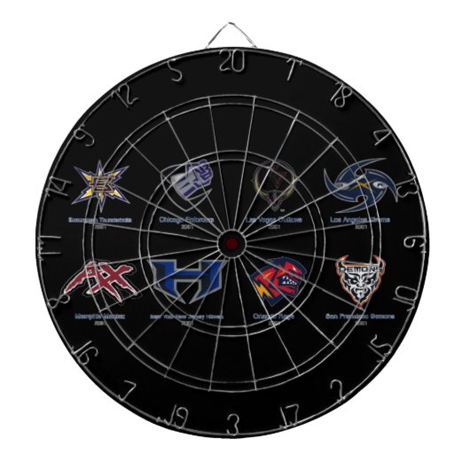 XFL Football Dartscheibe (vorne)