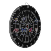 XFL Football Dartscheibe (Vorderseite Links)