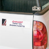 XG-, Änderung? , Danke Massachusetts Autoaufkleber (Auf Lkw)