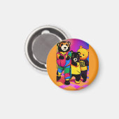 Xi Jinping im Party der Kinder Magnet (Vorderseite/Rückseite)