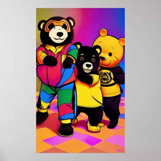 Xi Jinping im Party der Kinder Poster (Vorne)