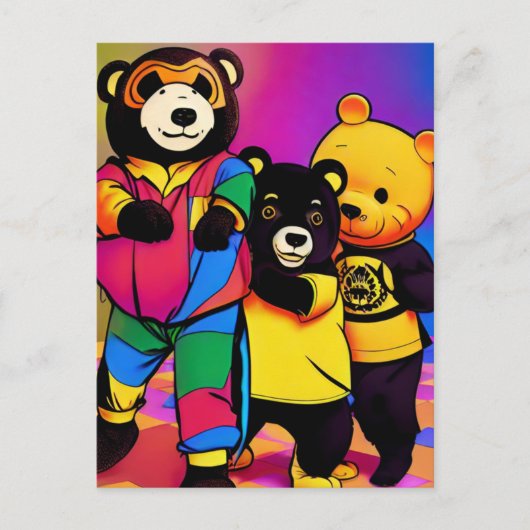 Xi Jinping im Party der Kinder Postkarte (Vorderseite)