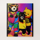 Xi Jinping im Party der Kinder Puzzle (Vertikal)