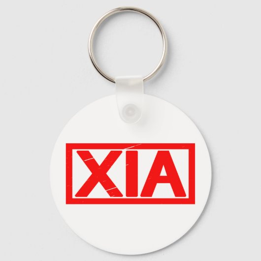 Xia-Briefmarke Schlüsselanhänger (Vorderseite)