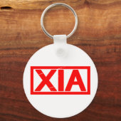 Xia-Briefmarke Schlüsselanhänger (Vorderseite)