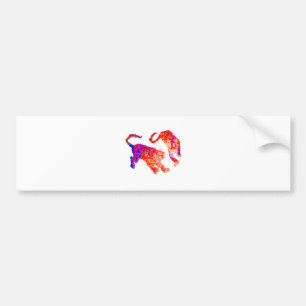 Xian China 2002 Ghost Tigers Hot & Cold Transp Autoaufkleber