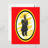 Xian China 2002 Terracotta-Krieg Das MUSEUM 2 Postkarte (Vorne/Hinten)