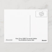 Xian China 2002 Terracotta-Krieg Das MUSEUM 2 Postkarte (Rückseite)