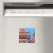 Xi'an City Wall Gebäude Magnet (In Situ (Geschirrspüler))