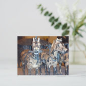 xi'an Pferde Postkarte (Stehend Vorderseite)