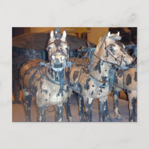 xi'an Pferde Postkarte