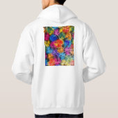 Xianyang China City Map Hoodie (Rückseite)