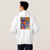 Xianyang China City Map Hoodie (Schwarz voll)