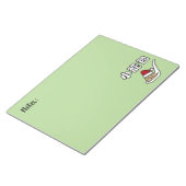 Xiaolongbao chinesischer Suppen-Mehlkloß Dim Sum Notizblock (angewinkelt)