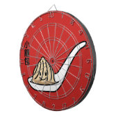 Xiaolongbao chinesisches Suppen-Mehlkloß-Dim Dartscheibe (Vorderseite rechts)