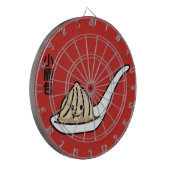 Xiaolongbao chinesisches Suppen-Mehlkloß-Dim Dartscheibe (Vorderseite Links)