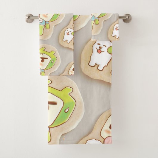 XiaoTieJun Icing Cookies Badhandtuch Set (Insitu)