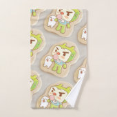 XiaoTieJun Icing Cookies Badhandtuch Set (Handtuch)