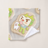 XiaoTieJun Icing Cookies Badhandtuch Set (Waschlappen)