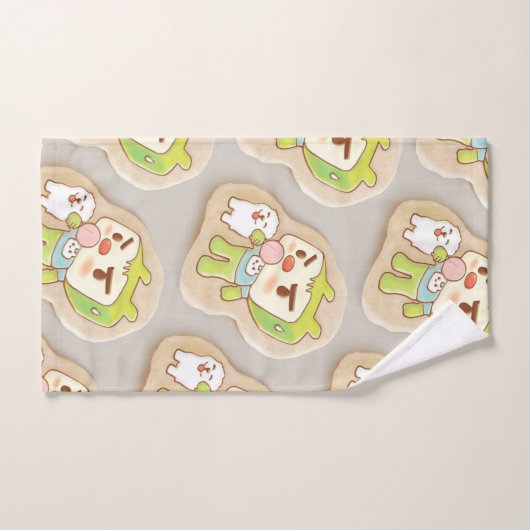 XiaoTieJun Icing Cookies Badhandtuch Set (Handtuch)