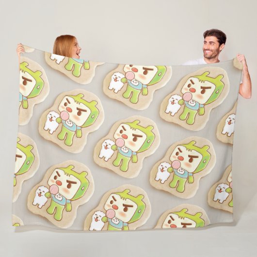 XiaoTieJun Icing Cookies Fleecedecke (Beispiel)