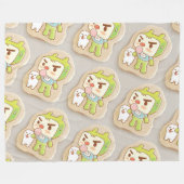 XiaoTieJun Icing Cookies Fleecedecke (Vorderseite (Horizontal))