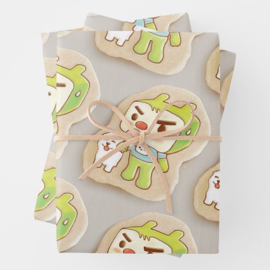 XiaoTieJun Icing Cookies Geschenkpapier Set (Beispiel)