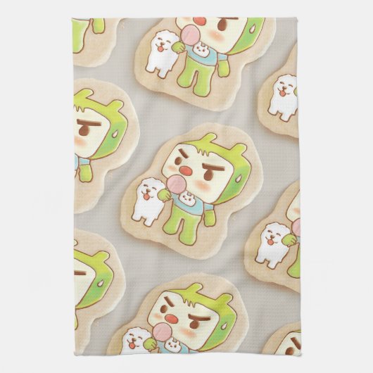 XiaoTieJun Icing Cookies Geschirrtuch (Vertikal)