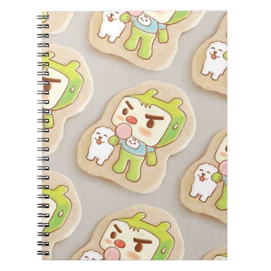 XiaoTieJun Icing Cookies Notebook Notizblock (Vorderseite)