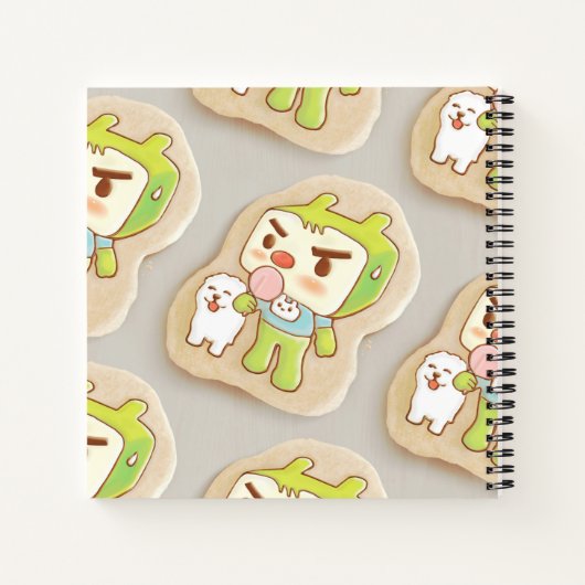 XiaoTieJun Icing Cookies Notizblock (Rückseite)