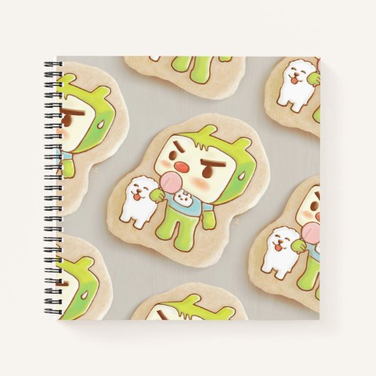 XiaoTieJun Icing Cookies Notizblock (Vorderseite)