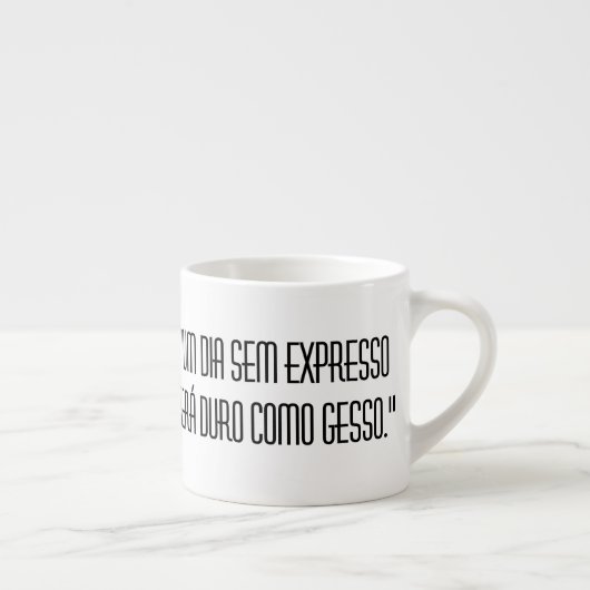 Xícara de expresso com frase espressotasse (Rechts)